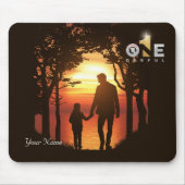 Oplettende Ouderdag | VADERDAG - Muismat (Voorkant)