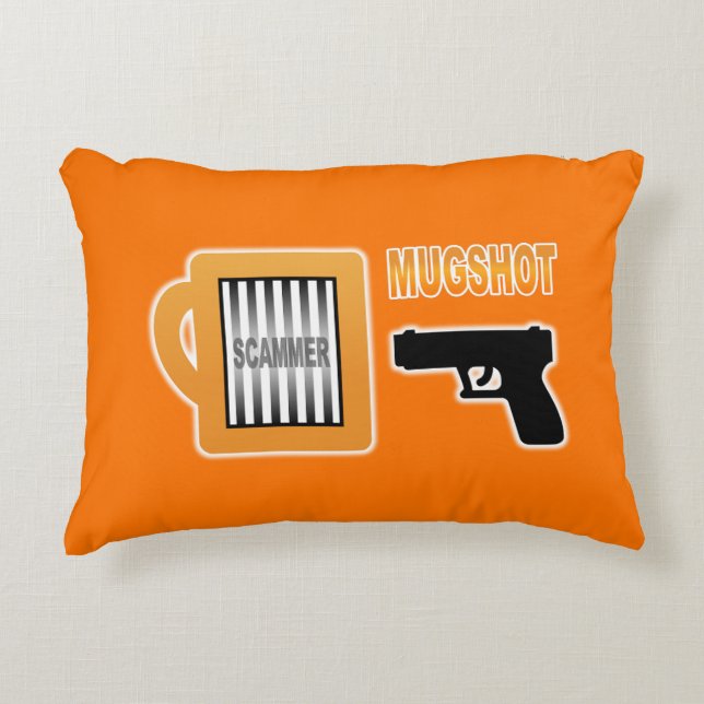 Oplichter Mugshot Accent Kussen (Voorkant)