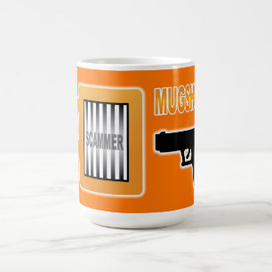 Oplichter Mugshot Koffiemok