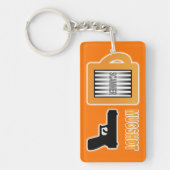 Oplichter Mugshot Sleutelhanger (Voorkant)