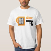 Oplichter Mugshot T-shirt (Voorkant)