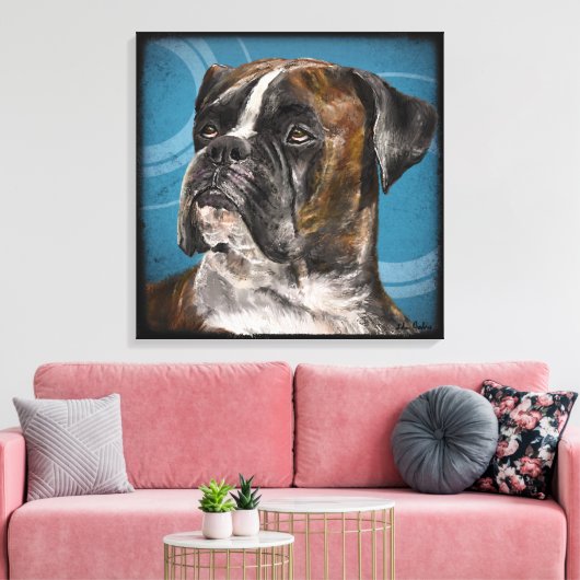 oplikken canvas afdruk (Insitu (Woonkamer))