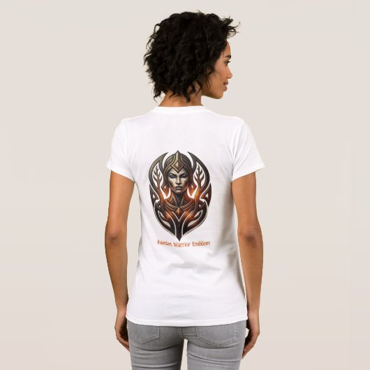 Oplopend Oorlogsembleem T-shirt (Achterkant volledig)