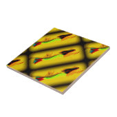 oplopend tegeltje van zeemeermin (Zijkant)