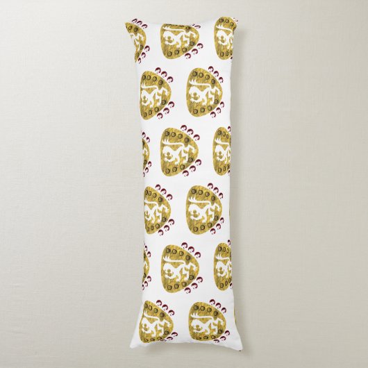 oplosbaar leeuw lichaamskussen (Voorkant Verticaal)