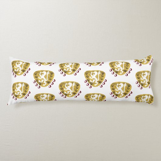 oplosbaar leeuw lichaamskussen (Voorkant)