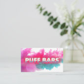 Oplosbare doppen met Puff Bar White Visitekaartje (Staand voorkant)