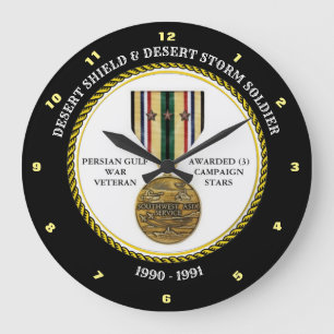 OPLOSMIDDEL 3 STARS / DESERT SHIELD & STORM GROTE KLOK