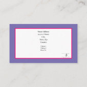 Oplosmiddel Organische pijpleidingen Visitekaartje (Achterkant)