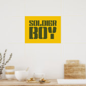 OPLOSMIDDEL POSTER (Keuken)