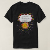 Oplossen als de instellingszon t-shirt (Design voorkant)