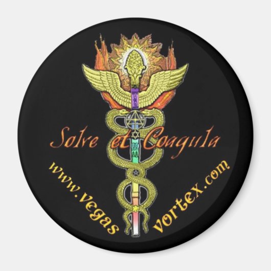 Oplossen Caduceus magneet (Voorkant)