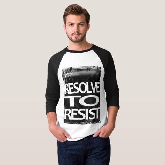 OPLOSSEN OP RESIST, MANNEN T-SHIRT (Voorkant volledig)