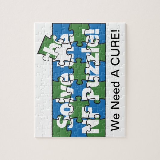 Oplossen van de NF-puzzel Legpuzzel (Verticaal)