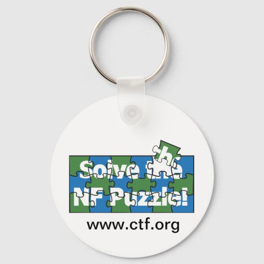 Oplossen van de NF-puzzel Sleutelhanger (Voorkant)
