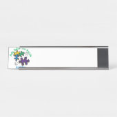 Oplossen van de puzzel bureau naambordje (Voorkant)