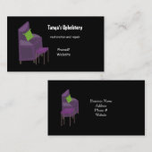 Oplossing en ontwerp visitekaartje (Voorkant / Achterkant)