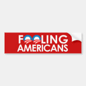 OPLOSSING VAN AMERIKANEN BUMPERSTICKER (Voorkant)