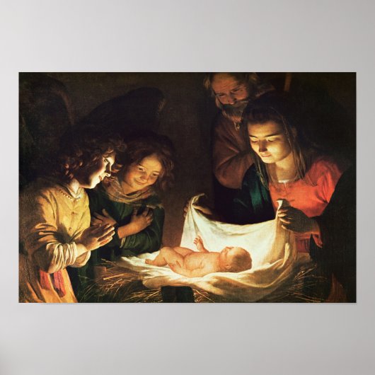 Oplossing van de baby, c.1620 poster (Voorkant)