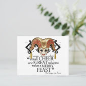Oplossing van de Feast Quote van Fouten Briefkaart (Staand voorkant)