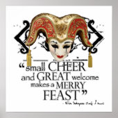 Oplossing van de Feast Quote van Fouten Poster (Voorkant)