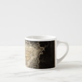 Oplossing van het keizerrijk Karel de Grote 912 AD Espresso Kop (Rechts)