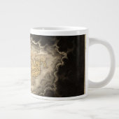 Oplossing van het keizerrijk Karel de Grote 912 AD Grote Koffiekop (Rechts)