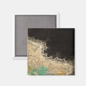 Oplossing van het keizerrijk Karel de Grote 912 AD Magneet (Voorkant / Achterkant)