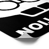 Oplossing Vervuiling Fietsfiets Milieuhaven Poster (Hoek)