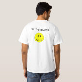 Oplossing voor illegale immigranten... t-shirt (Achterkant volledig)