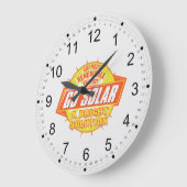 Oplossing voor zonne-energie grote klok (Hoek)