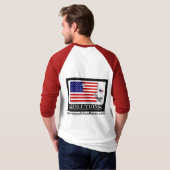 Oplossingen 3/4 Sleeve T-shirt (Achterkant volledig)