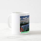 OPLOSSINGEN VOOR DE Waterval van de OZ Brisbane Koffiemok (Voorkant links)