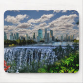 OPLOSSINGEN VOOR DE Waterval van de OZ Brisbane Muismat (Voorkant)