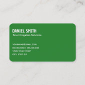 Oplossingen voor irrigatiewater visitekaartje (Achterkant)