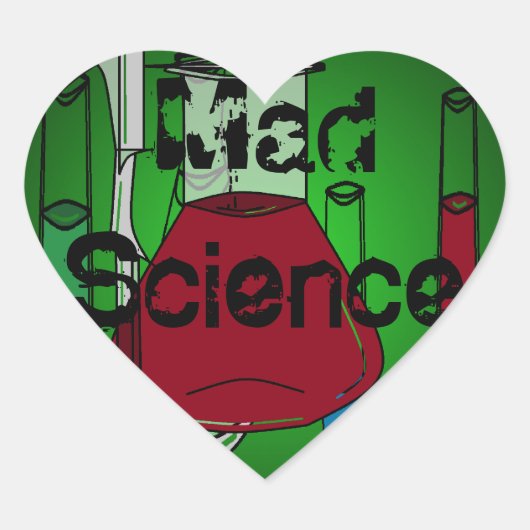 Oplossingen voor testbuizen voor medische hulpmidd hart sticker (Voorkant)