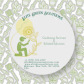 Oplossingen voor tuinieren en landschapsarchitectu sticker (Voorkant)