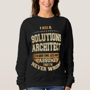 Oplossingenarchitect Om tijd te besparen heb ik no Trui