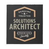 Oplossingsarchitect Notitieblok (Voorkant)