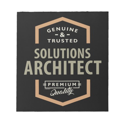 Oplossingsarchitect Notitieblok (Voorkant)