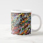 Oplossingsvierkant ontwerp voor tapessellatie grote koffiekop (Rechts)