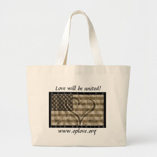 OpLove Totebag Grote Tote Bag