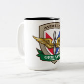OPM SANG Aviation Division Coffee Mok (Voorkant links)