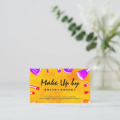 Opmaak door | Colorful Mua Brushes Visitekaartje (Staand voorkant)