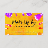 Opmaak door | Colorful Mua Brushes Visitekaartje (Voorkant)