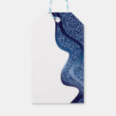 Opmaak met glittereffect cadeaulabel (Achterkant)