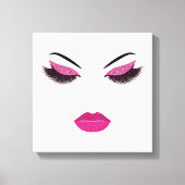 Opmaak met glittereffect canvas afdruk (Voorkant)