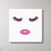 Opmaak met glittereffect canvas afdruk (Voorkant)