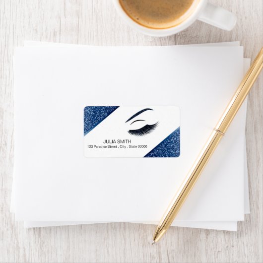 Opmaak met glittereffect etiket (Insitu)