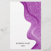 Opmaak met glittereffect flyer (Achterkant)